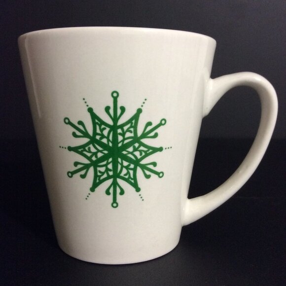 Coffee Mug Cup Designpac White Green 10 Oz - Picture 1 of 12